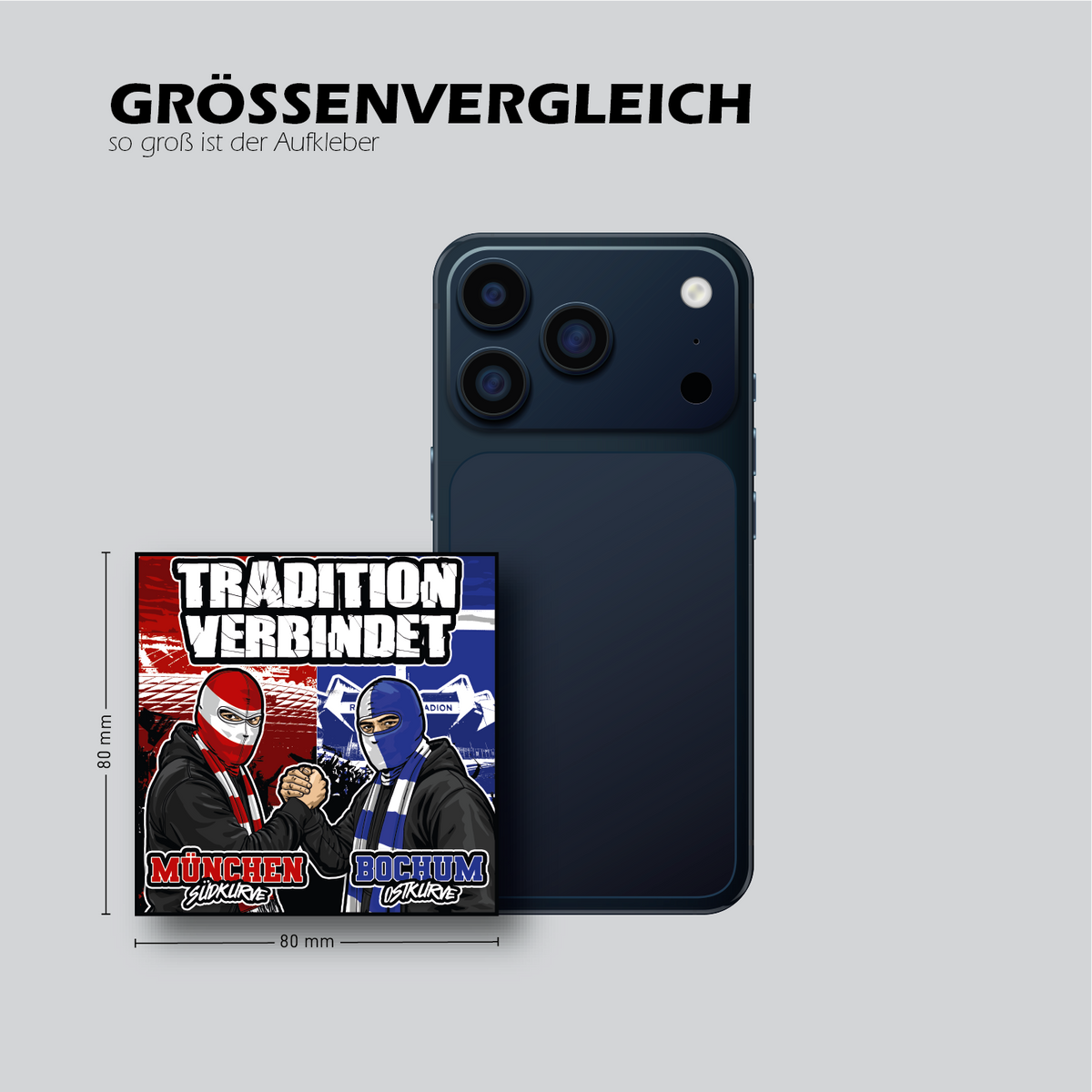 TRADITION VERBINDET - Größenvergleich
